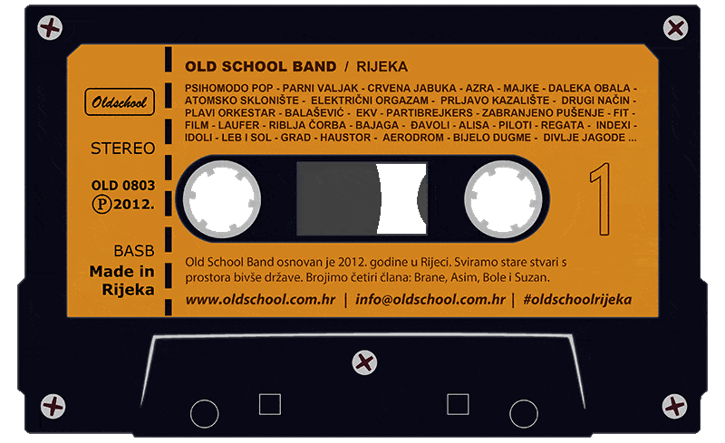 Old School cassette artwork